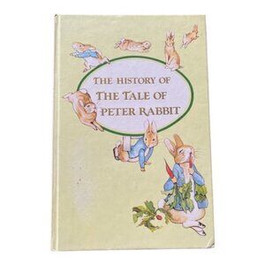 Book Vintage The History of The Tale of Peter Rabbit Beatrix Potter